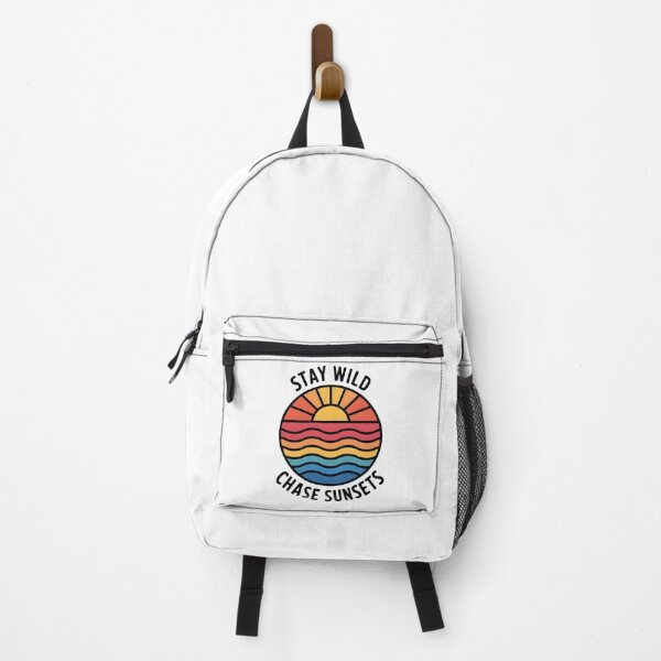 Item preview, Stay Wild Chase Sunsets - Retro Adventure designed and sold by VinsendDraconi.