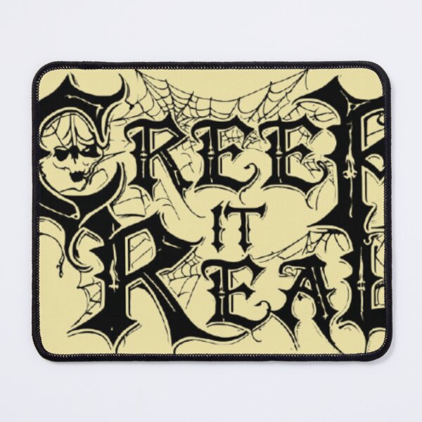 Item preview, Creep It Real – Gothic Halloween Spiderweb Typography Design designed and sold by GrafteesGlow.