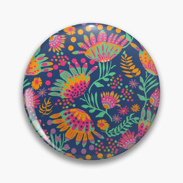Item preview, Bold Rainbow Flowers designed and sold by Callyedesigns.