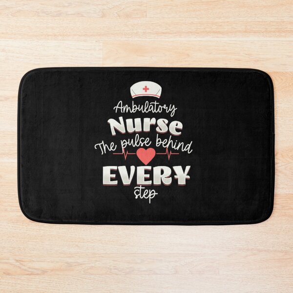 Item preview, Ambulatory Nurse The Pulse Behind Every Step designed and sold by Gravly.