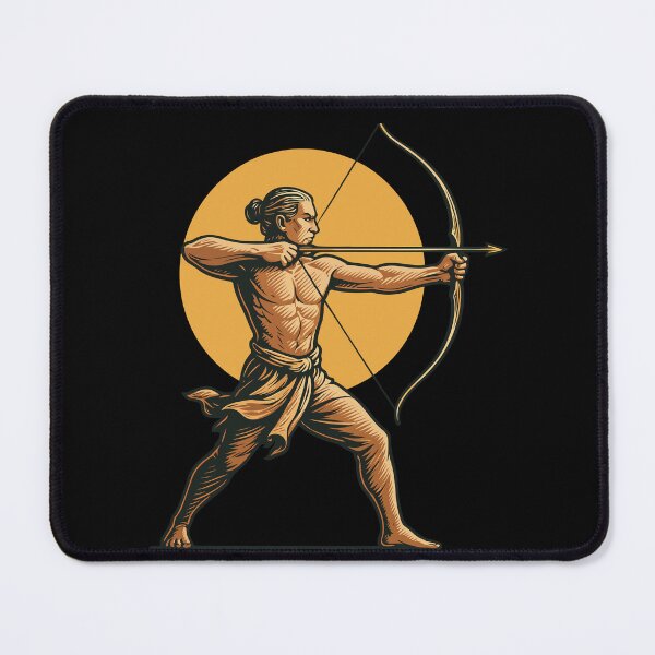 Item preview, Archer Aim Archery Bow Target Retro Design designed and sold by LuminOrb.