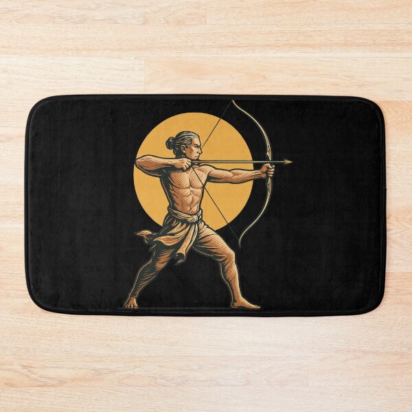 Item preview, Archer Aim Archery Bow Target Retro Design designed and sold by LuminOrb.
