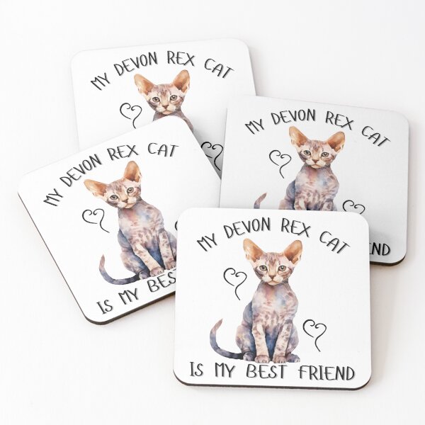 Item preview, My Devon Rex Cat Is My Best Friend designed and sold by Viikis.