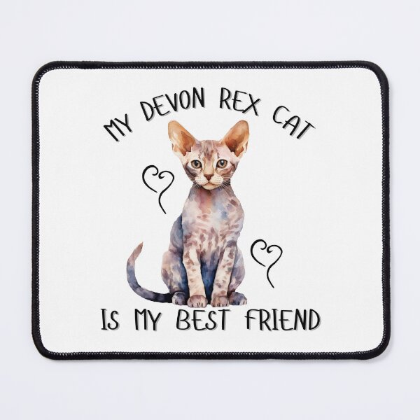 Item preview, My Devon Rex Cat Is My Best Friend designed and sold by Viikis.