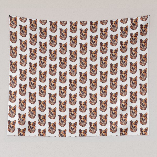 Item preview, Cute Corgi Dog in Pixel Art designed and sold by Aldrin Capco.