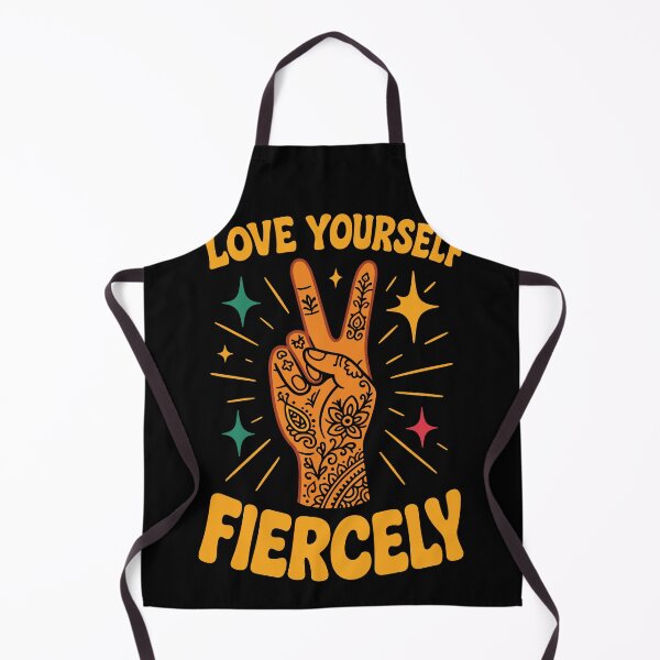 Item preview, Love Yourself Fiercely Affirmation Mindfulness designed and sold by LuminOrb.