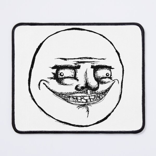 Item preview, Smiling Meme Face designed and sold by RogueArtisan.