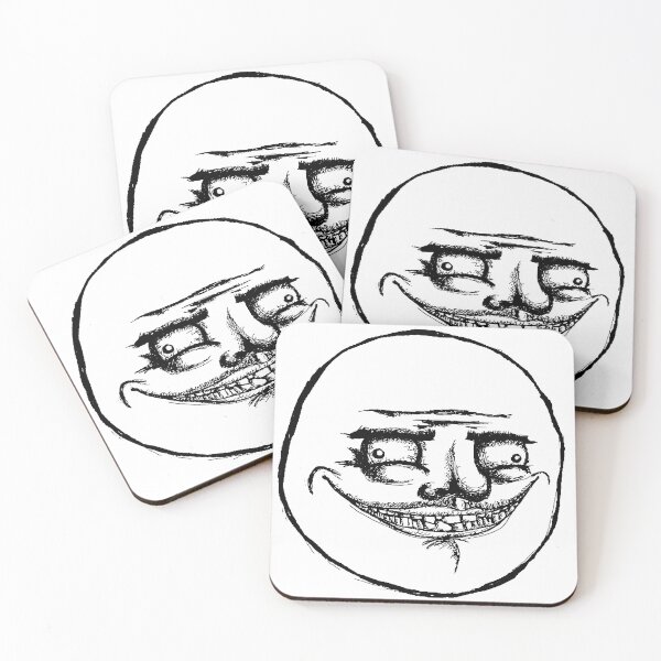 Item preview, Smiling Meme Face designed and sold by RogueArtisan.