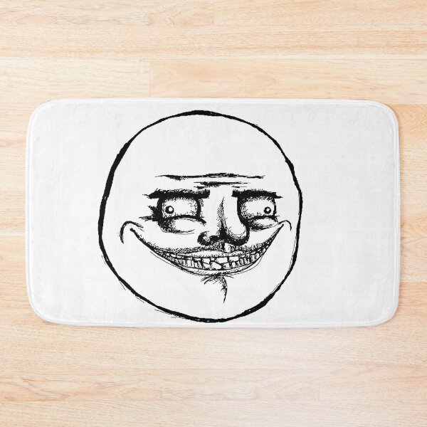 Item preview, Smiling Meme Face designed and sold by RogueArtisan.