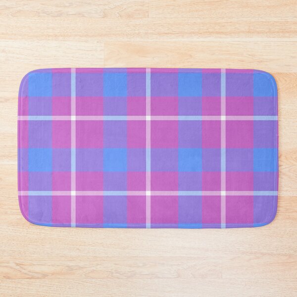 Item preview, Faux Tartan Purple and Blue Pattern designed and sold by Auxifur.