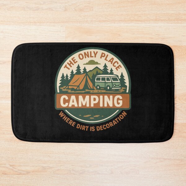 Item preview, Funny Camping Camper Van Adventure Design designed and sold by LuminOrb.