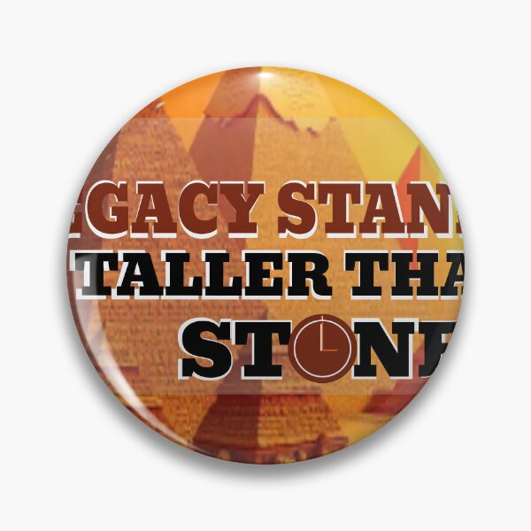 Item preview, Legacy Stands Taller than Stone – Patriot Motivational  Typography Design designed and sold by essenthreads.