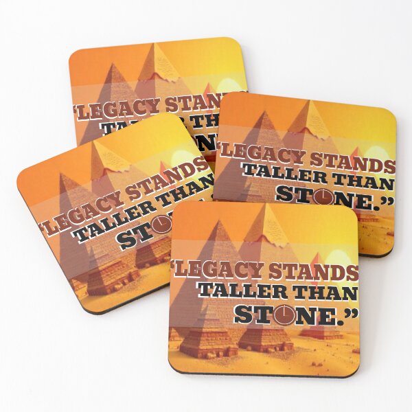 Item preview, Legacy Stands Taller than Stone – Patriot Motivational  Typography Design designed and sold by essenthreads.