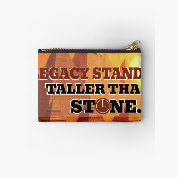 Item preview, Legacy Stands Taller than Stone – Patriot Motivational  Typography Design designed and sold by essenthreads.