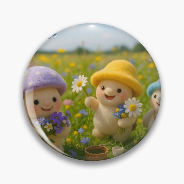 Item preview, Flower Picking - Full designed and sold by Happy Lil Mushroom People.