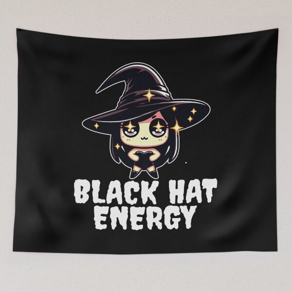 Item preview, BLACK HAT ENERGY - WITCH HALLOWEEN designed and sold by KEF Custom.