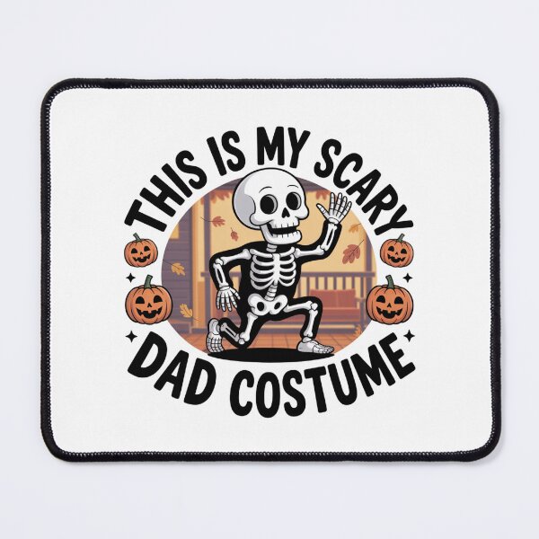 Item preview, This Is My Scary Dad Costume, Lazy Dad Halloween Costume, Scary Father Joke T-Shirt Tee designed and sold by podlook.