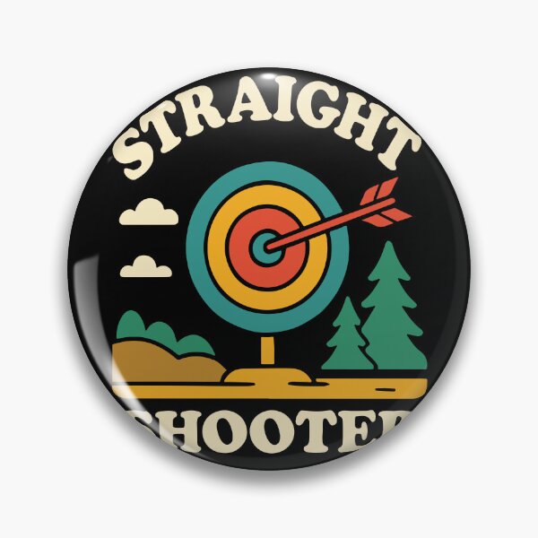 Item preview, Straight Shooter Archery Bow Archer Funny designed and sold by LuminOrb.