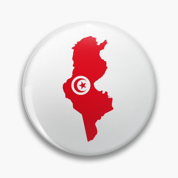 Item preview, Tunisia map and flag designed and sold by Wolagno.
