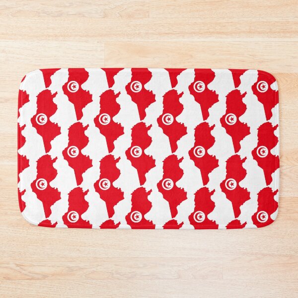 Item preview, Tunisia map and flag designed and sold by Wolagno.