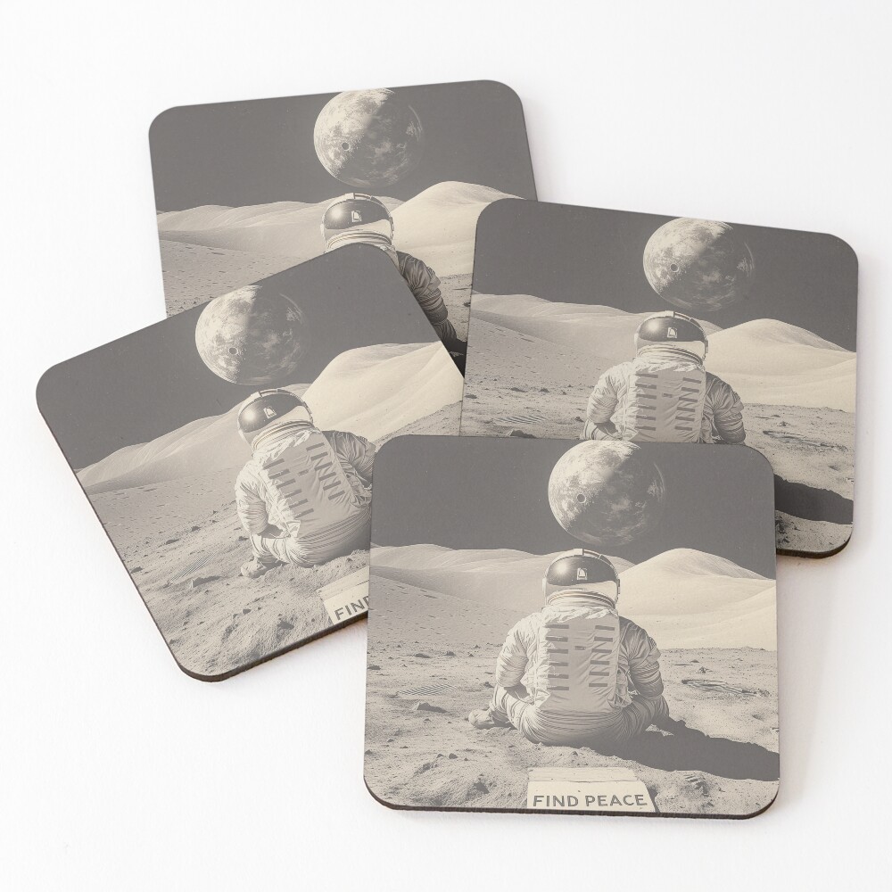 Item preview, Coasters (Set of 4) designed and sold by ThreadChuckles.
