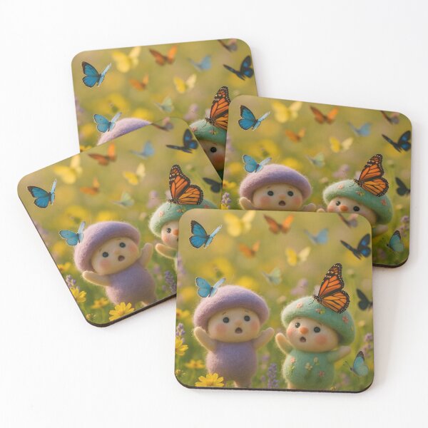 Item preview, Butterfly Field - Full designed and sold by Happy Lil Mushroom People.