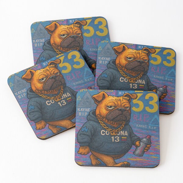 Item preview, Bulldog Swagger – Street Art with Attitude designed and sold by ReyDeLaCalle.