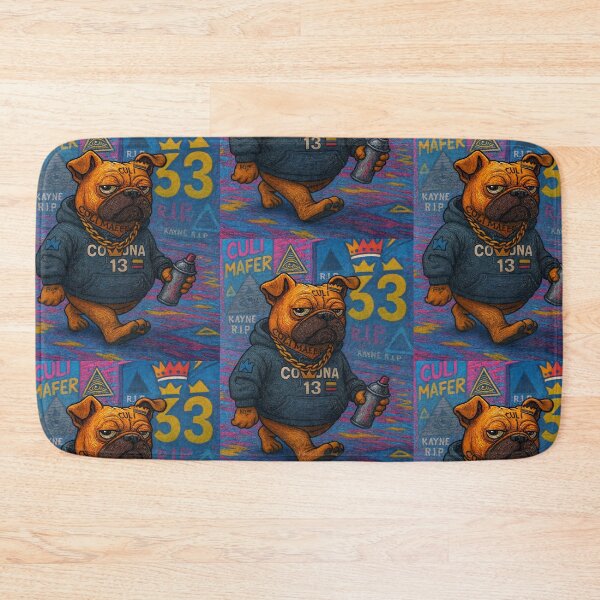 Item preview, Bulldog Swagger – Street Art with Attitude designed and sold by ReyDeLaCalle.