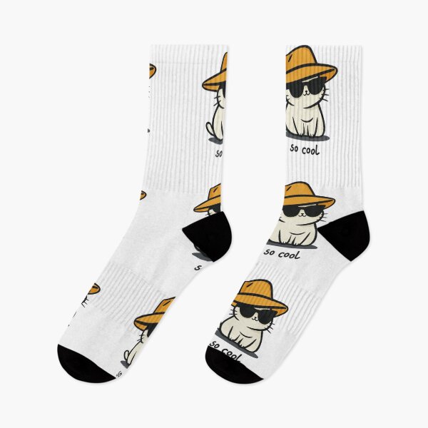 Item preview, So Cool Cat: Funny Cat with Hat and Sunglasses designed and sold by MJO80.