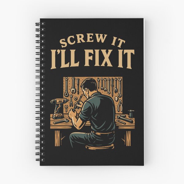 Item preview, Screw It I'll Fix It Garage Mechanic Funny Saying designed and sold by LuminOrb.