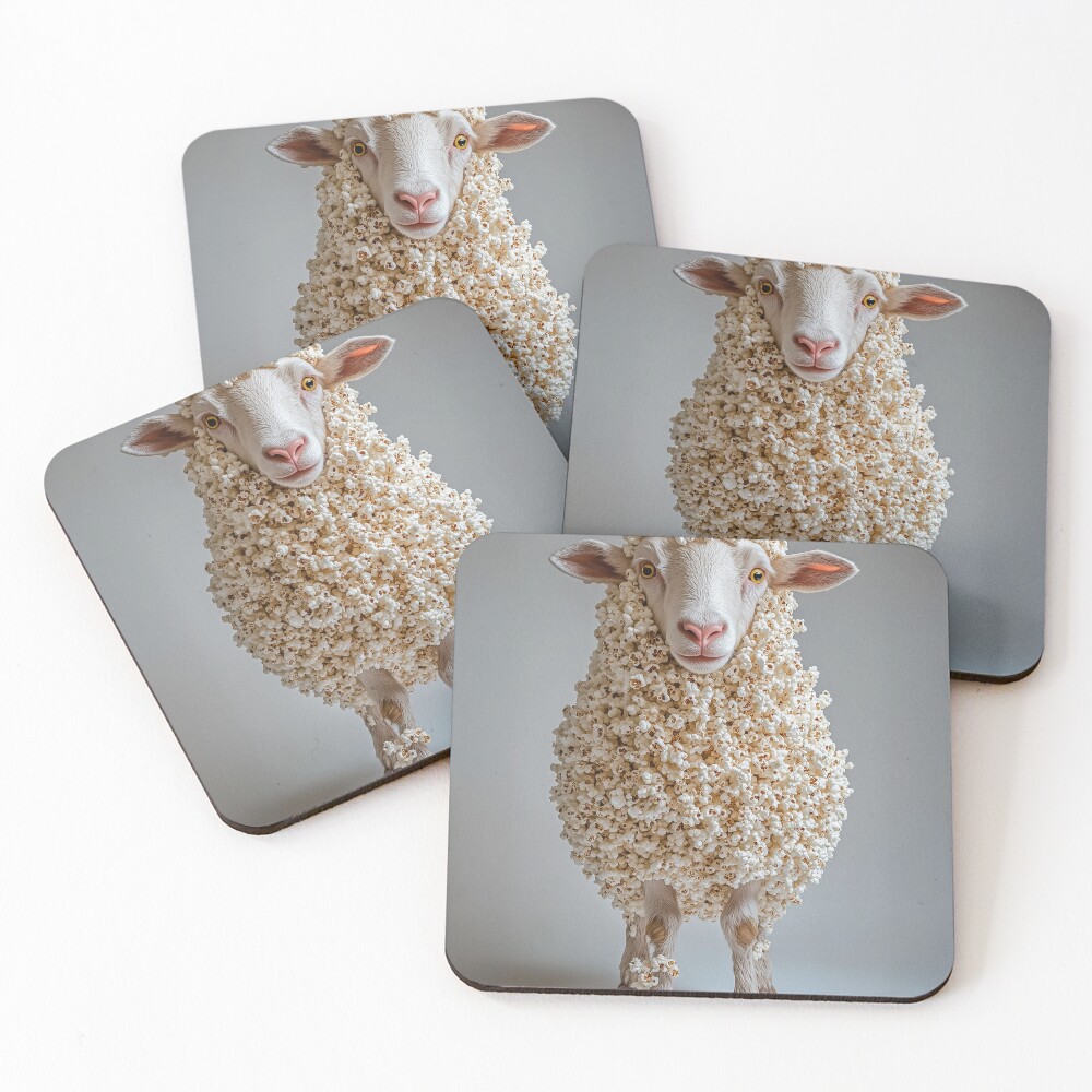 Item preview, Coasters (Set of 4) designed and sold by ThreadChuckles.