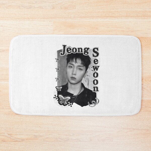 Item preview, Jeong Sewoon Kpop Solo Artist Black and White Collage Digital Art Portrait designed and sold by AJUNICE STUDIO.