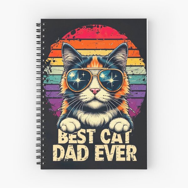 Item preview, Best Cat Dad Ever designed and sold by LemonheadLaurasArt.