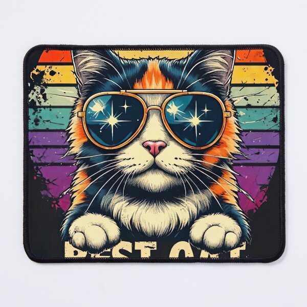 Item preview, Best Cat Dad Ever designed and sold by LemonheadLaurasArt.