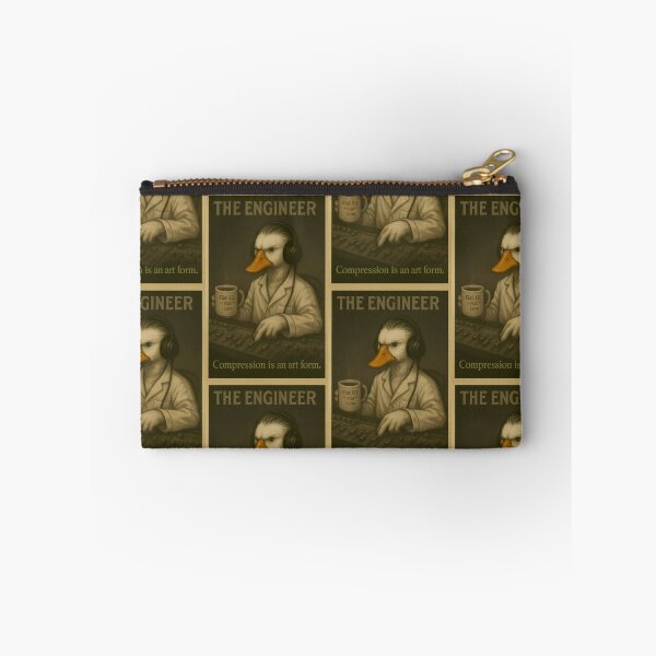 Item preview, The Engineer Duck Vintage Poster Compression is an Art Form designed and sold by TeeTimeTreasure.