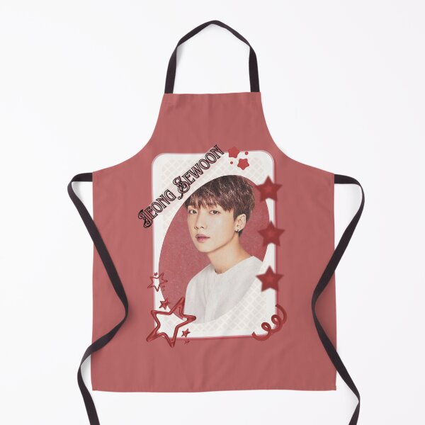 Item preview, Jeong Sewoon Korean Solo Artist Card Red Aesthetic Collage Design designed and sold by AJUNICE STUDIO.