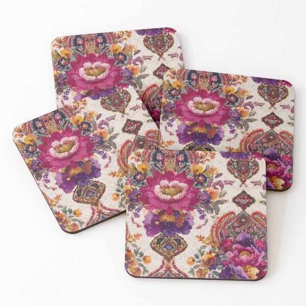 Item preview, Baroque Floral Paisley Large Print designed and sold by The Digital Design Collective .