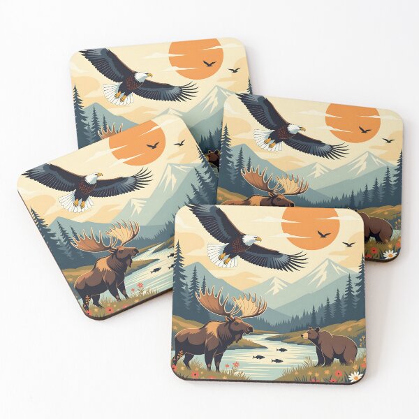 Item preview, True North Strong And Free In The Wild designed and sold by Finding Fortuity.