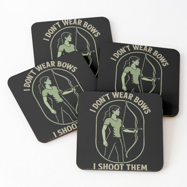 Item preview, I Don't Wear Bows I Shoot Them Archer Funny designed and sold by LuminOrb.