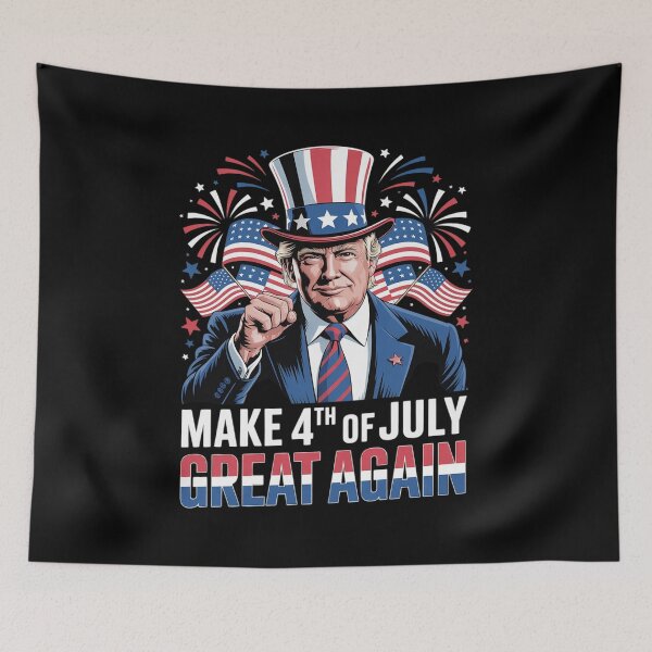 Item preview, Donald Trump Patriotic Firework Make 4th Of July Great Again designed and sold by Charidana.