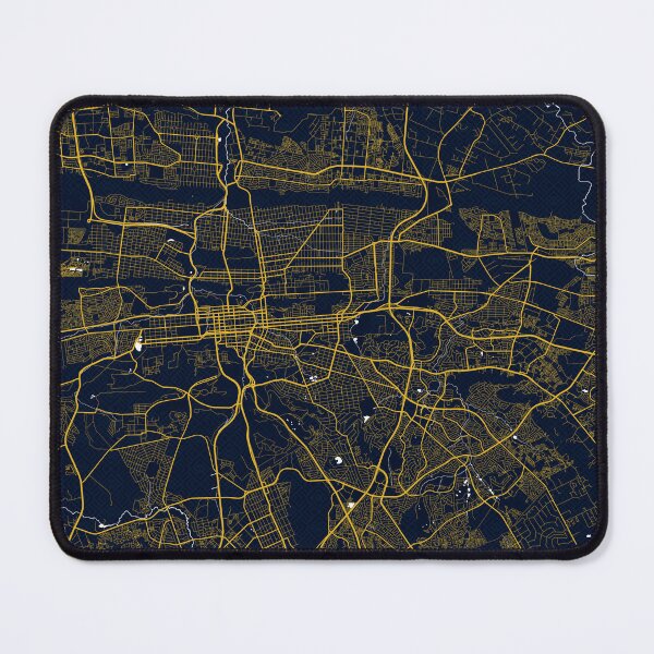 Item preview, Pretoria City Map of South Africa - Gold Art Deco designed and sold by deMAP.