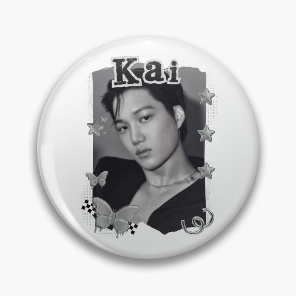 Item preview, Kai from EXO Kpop Solo Artist Black and White Collage Digital Art Portrait designed and sold by AJUNICE STUDIO.