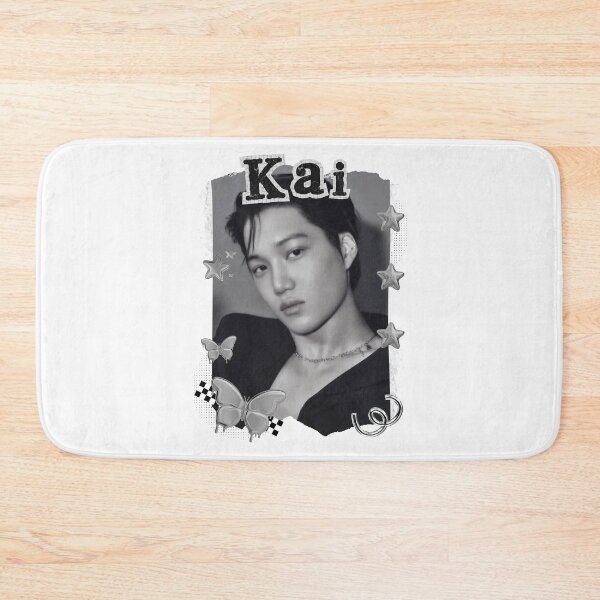 Item preview, Kai from EXO Kpop Solo Artist Black and White Collage Digital Art Portrait designed and sold by AJUNICE STUDIO.