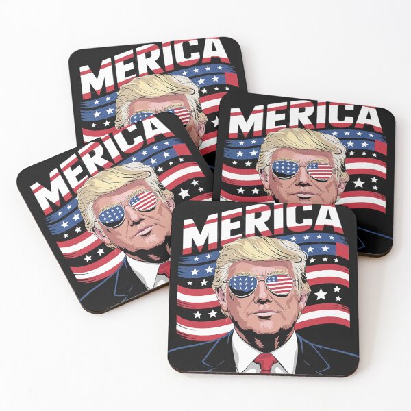 Item preview, Donald Trump Won Elections 2024 'Merica USA Flag Sunglass designed and sold by Charidana.