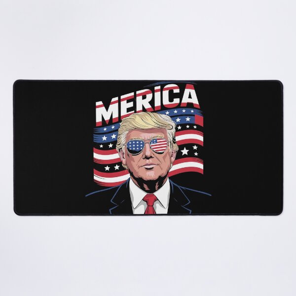 Item preview, Donald Trump Won Elections 2024 'Merica USA Flag Sunglass designed and sold by Charidana.
