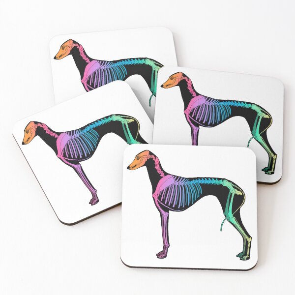 Item preview, Azawakh Skeleton- Rainbow  designed and sold by Spinyflowerart.