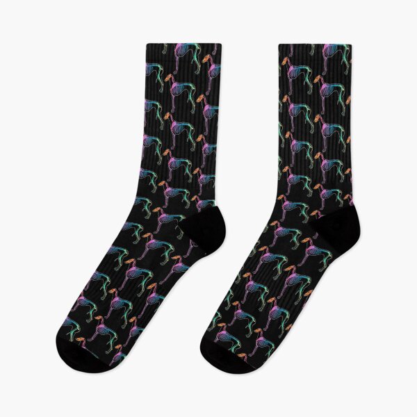 Item preview, Azawakh Skeleton- Rainbow  designed and sold by Spinyflowerart.