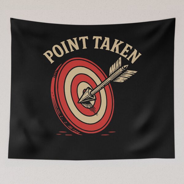 Item preview, Point Taken Archery Bow Archer Funny designed and sold by LuminOrb.