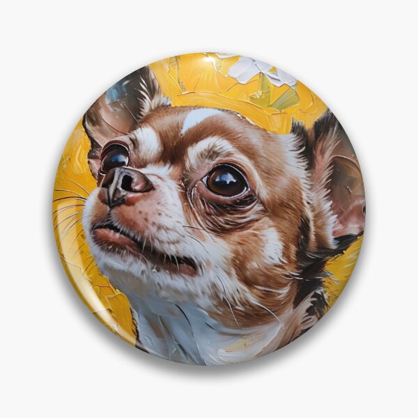 Item preview, Chihuahua in Bloom designed and sold by LemonheadLaurasArt.