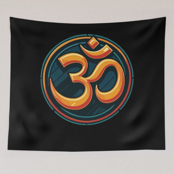 Item preview, Mindfulness Affirmation Om Yoga Meditation designed and sold by LuminOrb.